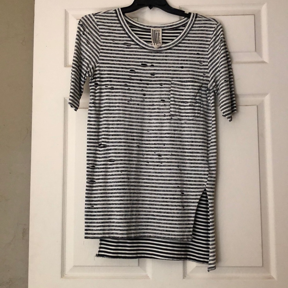 Free People Grunge Stripe Dress or Shirt